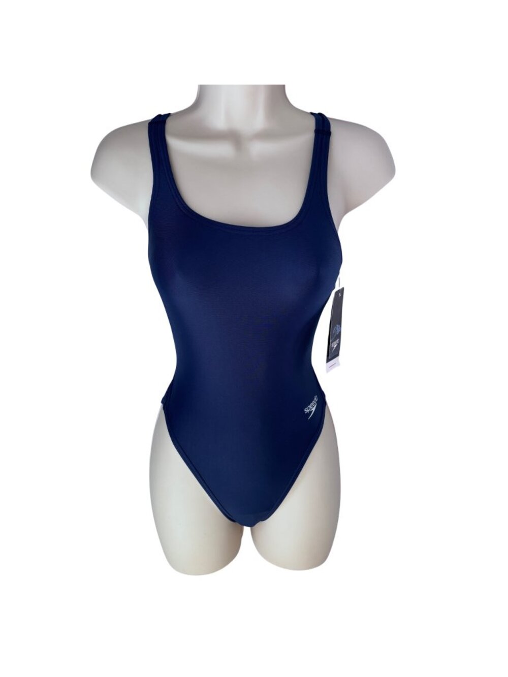 Speedo Women's Swimsuit One Piece ProLT Super Pro Solid Team Navy Sz 2 / 28 New